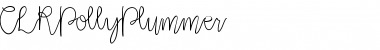 Download CLRPollyPlummer Font Download CLRPollyPlummer Font