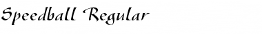 Download Speedball Font Download Speedball Font