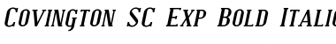 Download Covington SC Exp Font Download Covington SC Exp Font