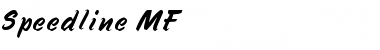 Download Speedline MF Font Download Speedline MF Font