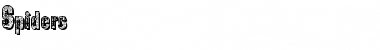 Download Spiders Font Download Spiders Font