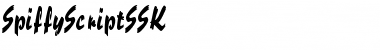 Download SpiffyScriptSSK Font Download SpiffyScriptSSK Font
