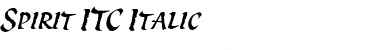 Download Spirit ITC Font Download Spirit ITC Font