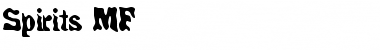 Download Spirits MF Font Download Spirits MF Font