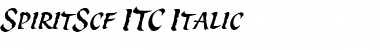 Download SpiritScf ITC Font Download SpiritScf ITC Font