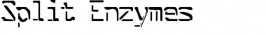 Download Split Enzymes Font Download Split Enzymes Font