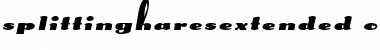 Download SplittingHaresExtended Font Download SplittingHaresExtended Font