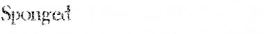 Download Sponged Font Download Sponged Font