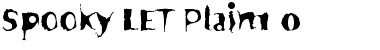 Download Spooky LET Font Download Spooky LET Font