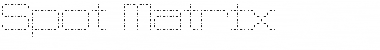 Download Spot Matrix Font Download Spot Matrix Font