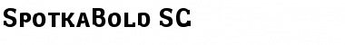 Download SpotkaBold SC Font Download SpotkaBold SC Font