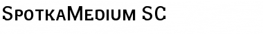 Download SpotkaMedium SC Font Download SpotkaMedium SC Font