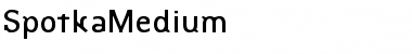 Download SpotkaMedium Font Download SpotkaMedium Font