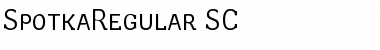 Download SpotkaRegular SC Font Download SpotkaRegular SC Font