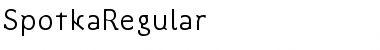Download SpotkaRegular Font Download SpotkaRegular Font