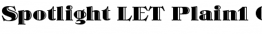 Download Spotlight LET Font Download Spotlight LET Font