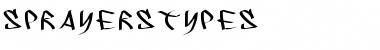 Download SprayersTypes Font Download SprayersTypes Font