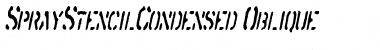Download SprayStencilCondensed Font Download SprayStencilCondensed Font