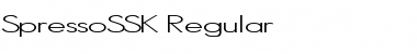 Download SpressoSSK Font Download SpressoSSK Font
