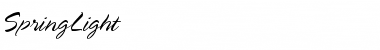 Download SpringLight Font Download SpringLight Font