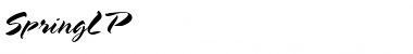 Download SpringLP Font Download SpringLP Font