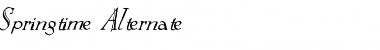 Download Springtime Alternate Font Download Springtime Alternate Font