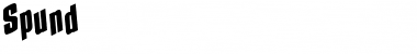 Download Spund Font Download Spund Font