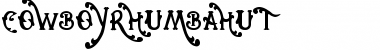 Download CowboyRhumbahut Font Download CowboyRhumbahut Font