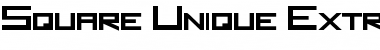 Download Square Unique Font Download Square Unique Font