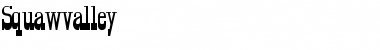 Download Squawvalley Font Download Squawvalley Font