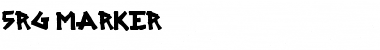 Download SRG MARKER Font Download SRG MARKER Font