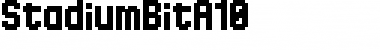 Download StadiumBitA10 Font Download StadiumBitA10 Font