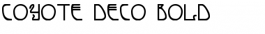 Download Coyote Deco Bold Font Download Coyote Deco Bold Font