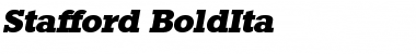 Download Stafford-BoldIta Font Download Stafford-BoldIta Font