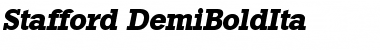 Download Stafford-DemiBoldIta Font Download Stafford-DemiBoldIta Font