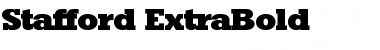 Download Stafford-ExtraBold Font Download Stafford-ExtraBold Font