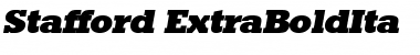 Download Stafford-ExtraBoldIta Font Download Stafford-ExtraBoldIta Font