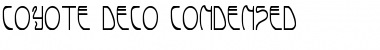 Download Coyote Deco Condensed Font Download Coyote Deco Condensed Font