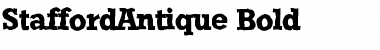 Download StaffordAntique Font Download StaffordAntique Font