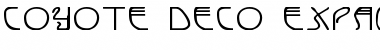Download Coyote Deco Expanded Font Download Coyote Deco Expanded Font