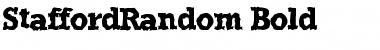 Download StaffordRandom Font Download StaffordRandom Font