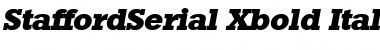 Download StaffordSerial-Xbold Font Download StaffordSerial-Xbold Font
