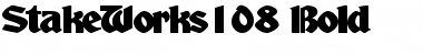 Download StakeWorks108 Font Download StakeWorks108 Font