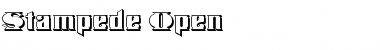 Download Stampede Open Font Download Stampede Open Font