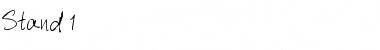 Download Stand 1 Font Download Stand 1 Font