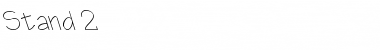 Download Stand 2 Font Download Stand 2 Font