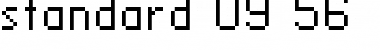 Download standard 09_56 Font Download standard 09_56 Font