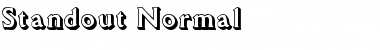 Download Standout Font Download Standout Font