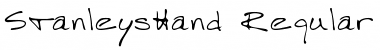Download StanleysHand Font Download StanleysHand Font