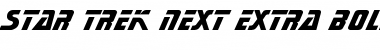 Download StarTrekNext XBd BT Font Download StarTrekNext XBd BT Font